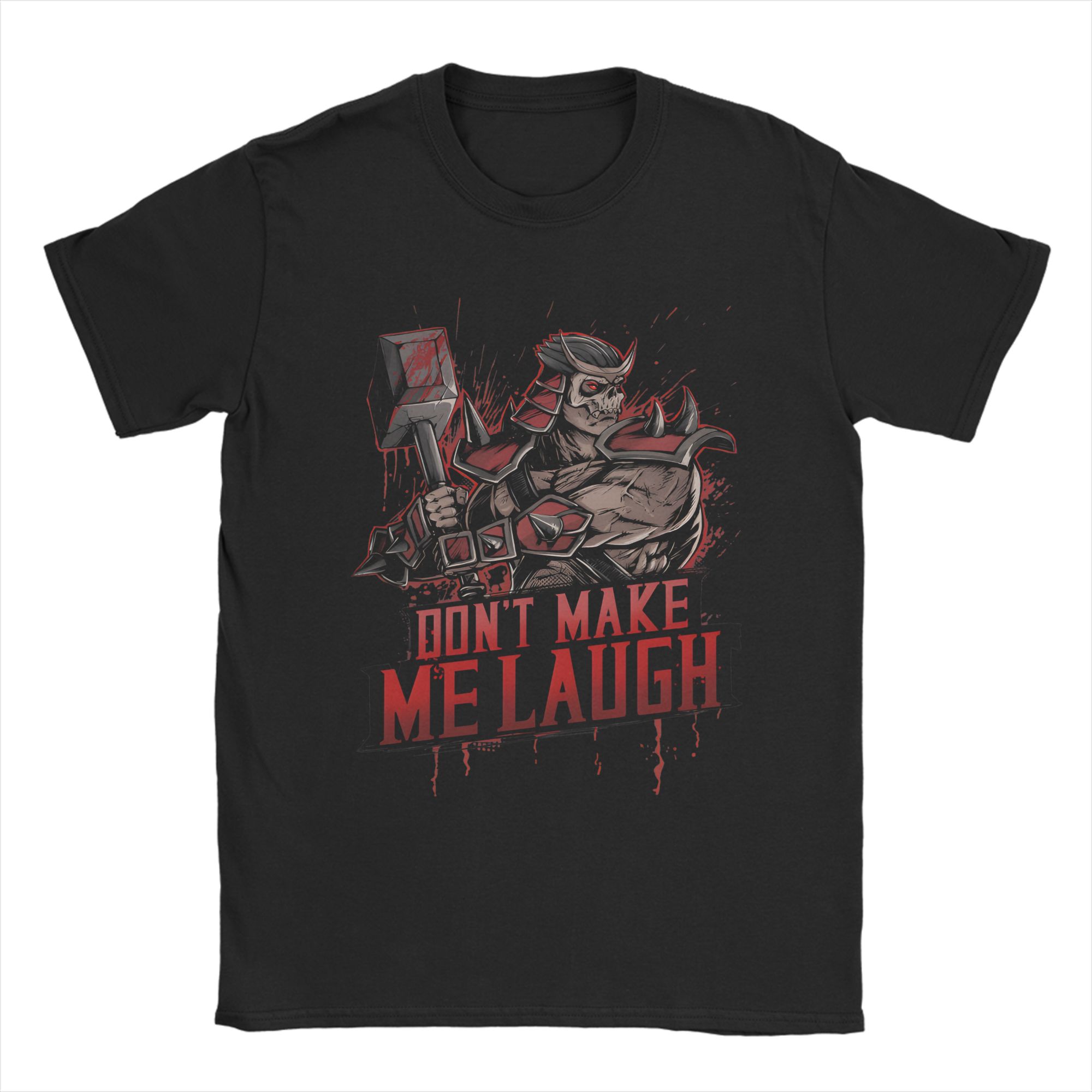 3D Printing Maket - DON'T MAKE ME LAUGH เสื้อยืดผู้ชายลายพราง 3