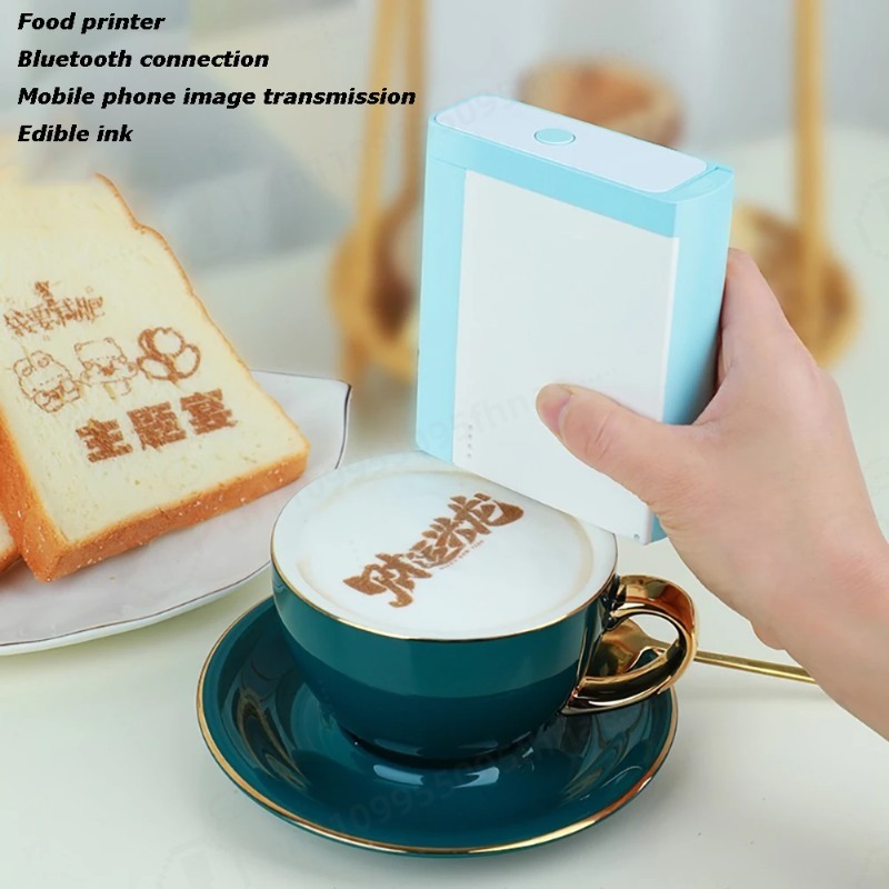 3D Printing In Food - เครื่องพิมพ์อาหาร 3 มิติ แบบ DIY ปากกาสำหรับทำกาแฟลาเต้อาร์ต