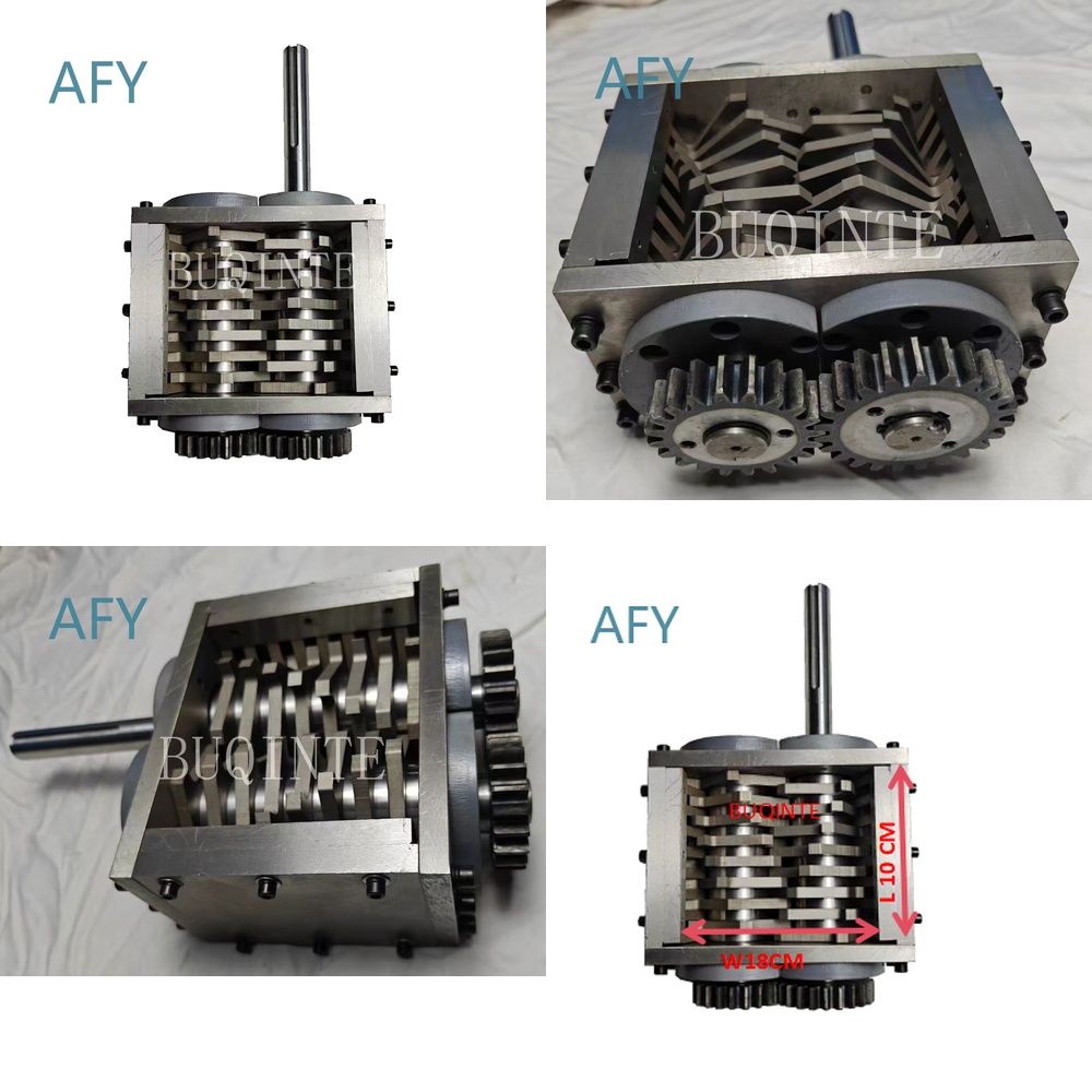 3D Printing Waste - เครื่องย่อยเศษพลาสติกแบบ 3 มิติ สำหรับใช้ในครัวเรือน กล่องย่อยแบบสองแกนขนาดเล็กสำหรับใช้ในห้องปฏิบัติการ เครื่องบดขยะพลาสติกสำหรับทำเส้นพลาสติก