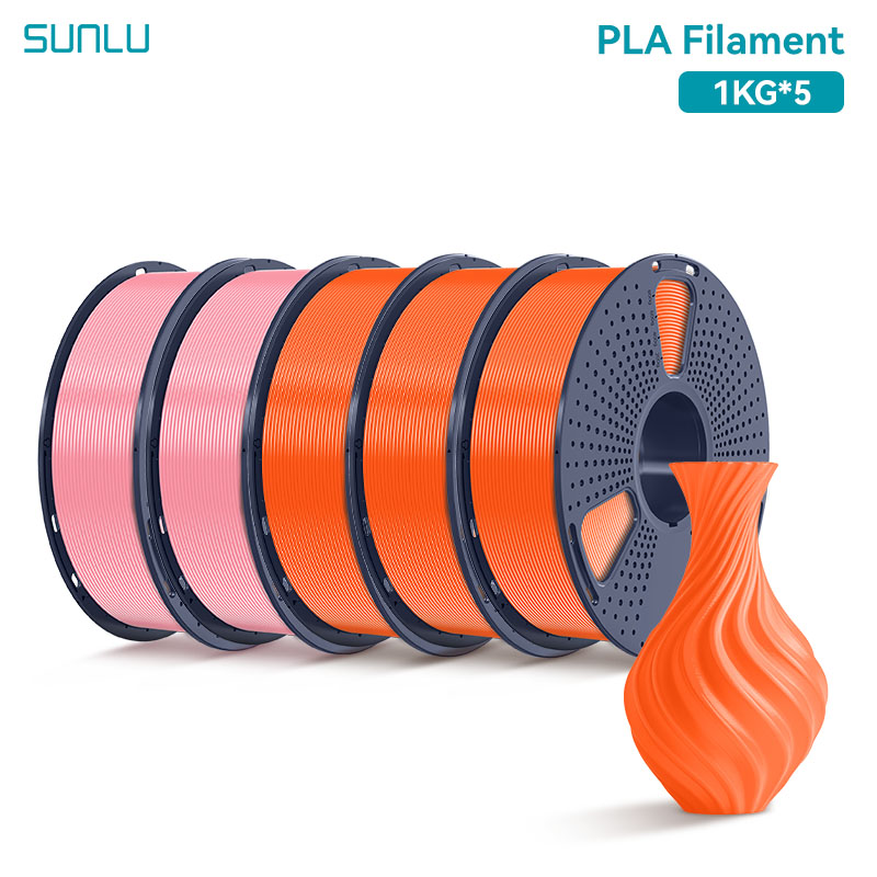 3D Printing Fdm - SUNLU เส้นใยพิมพ์ 3D PLA ขนาด 5