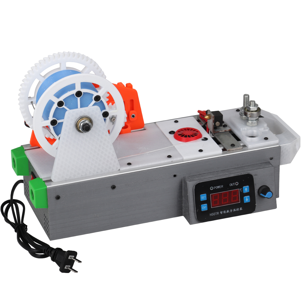 3D Printing Plastic - เครื่องทำเส้นพลาสติกสำหรับพิมพ์ 3 มิติจากขวด PET เครื่องอัดเส้นพลาสติกแบบตั้งโต๊ะ ขนาด