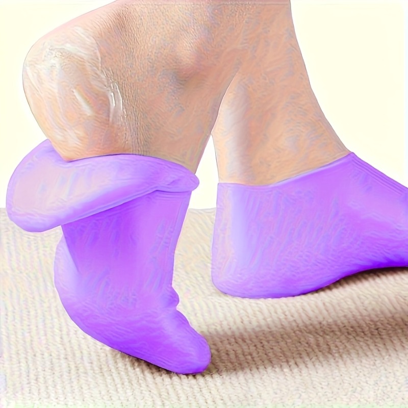 Silicone Sock Hotend - ถุงเท้าซิลิโคนดูแลเท้า 2 ชิ้น ขัดผิว บำรุงความชุ่มชื้น และป้องกันการแตก
