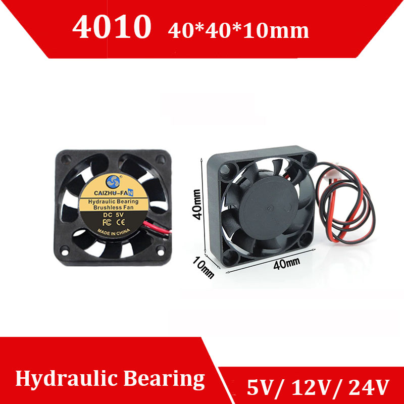 Cooling Fan 40Mm 3D - พัดลมระบายความร้อน 4010 ขนาด 2 พิน 4