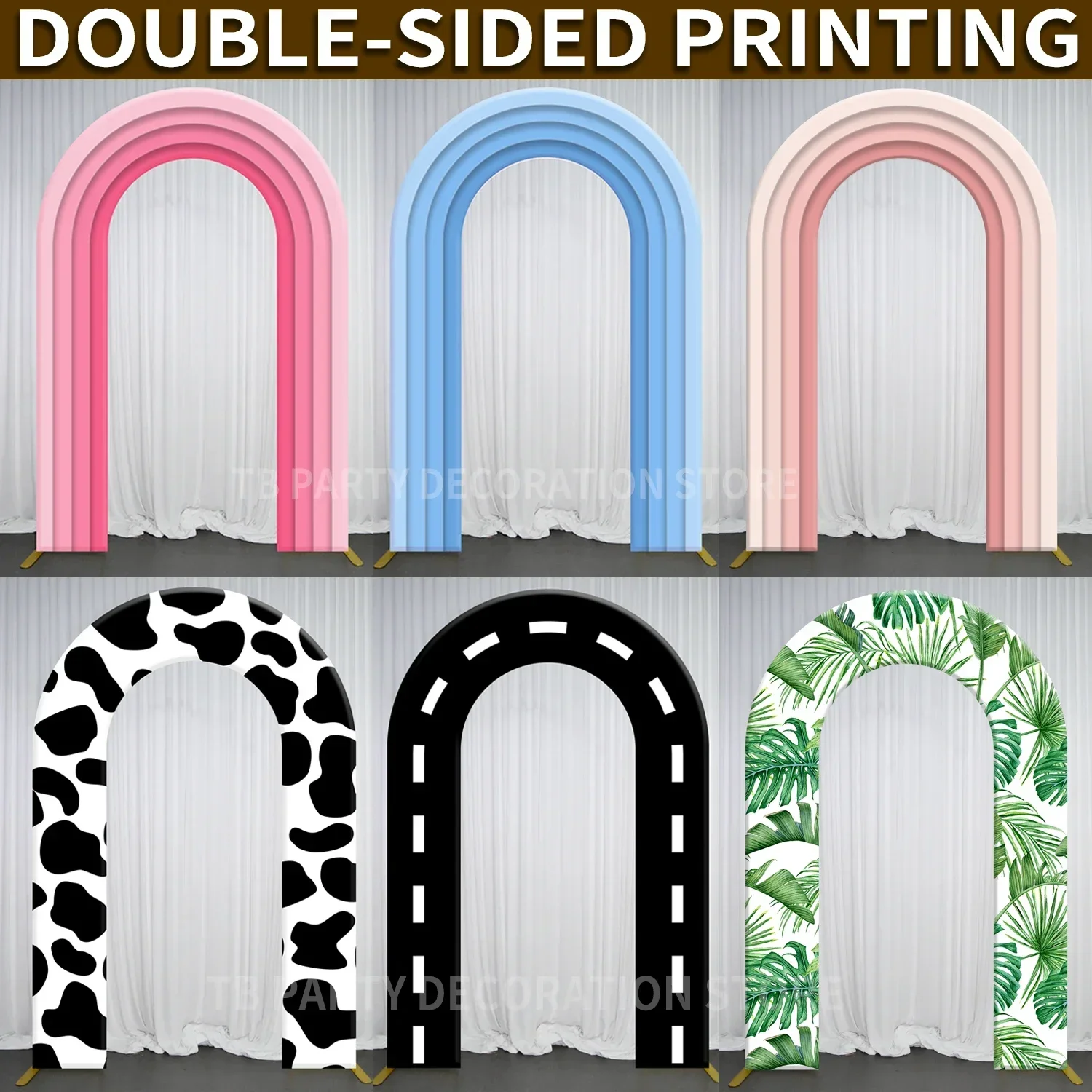 3D Printing In Food - ส่วนบุคคลเปิด Arch Wall Stand กรอบการพิมพ์สองด้าน 3d