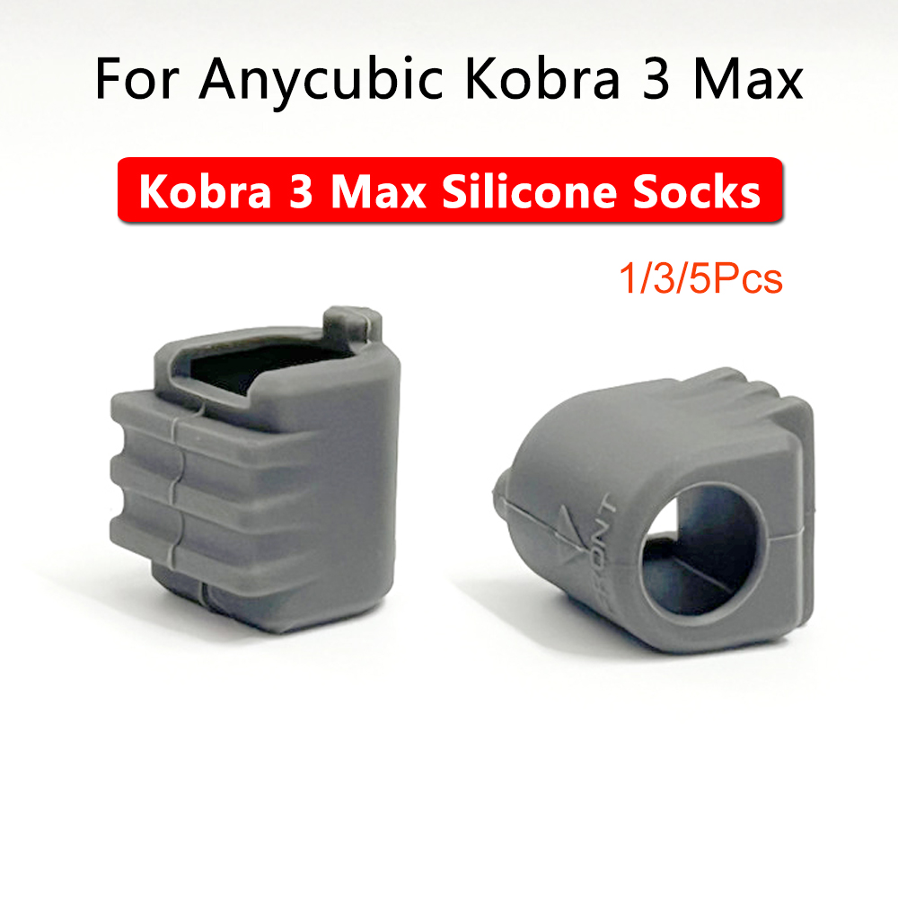 Silicone Sock Hotend - ปลอกซิลิโคน 1/3/5 ชิ้น สำหรับ Anycubic Kobra