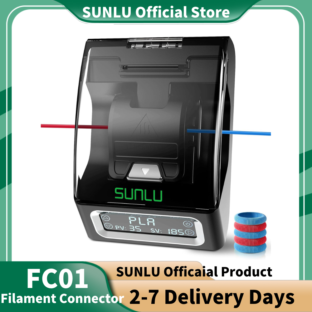 3D Printing Waste - SUNLU FC01 Filament Connector ความร้อนอย่างรวดเร็ว 3D
