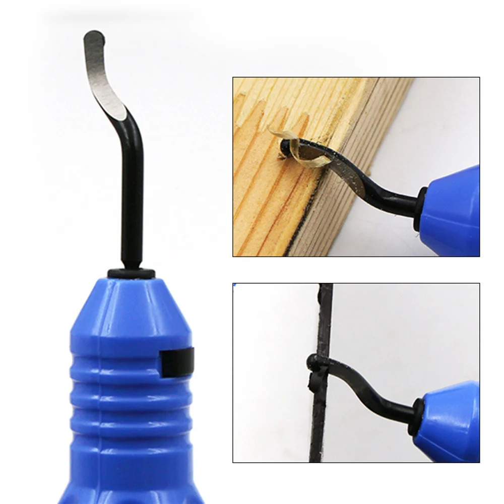3D Printing Plastic - ใบมีดเหล็กความเร็วสูงชุดเครื่องมือขัดสําหรับโลหะเรซิ่น 3D พิมพ์ขอบพลาสติก PVC ท่อทองแดง -