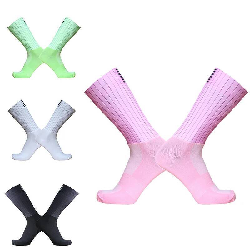 Silicone Sock Hotend - ถุงเท้ากีฬาไร้ตะเข็บ Slip Team Anti Socks สำหรับปั่นจักรยาน