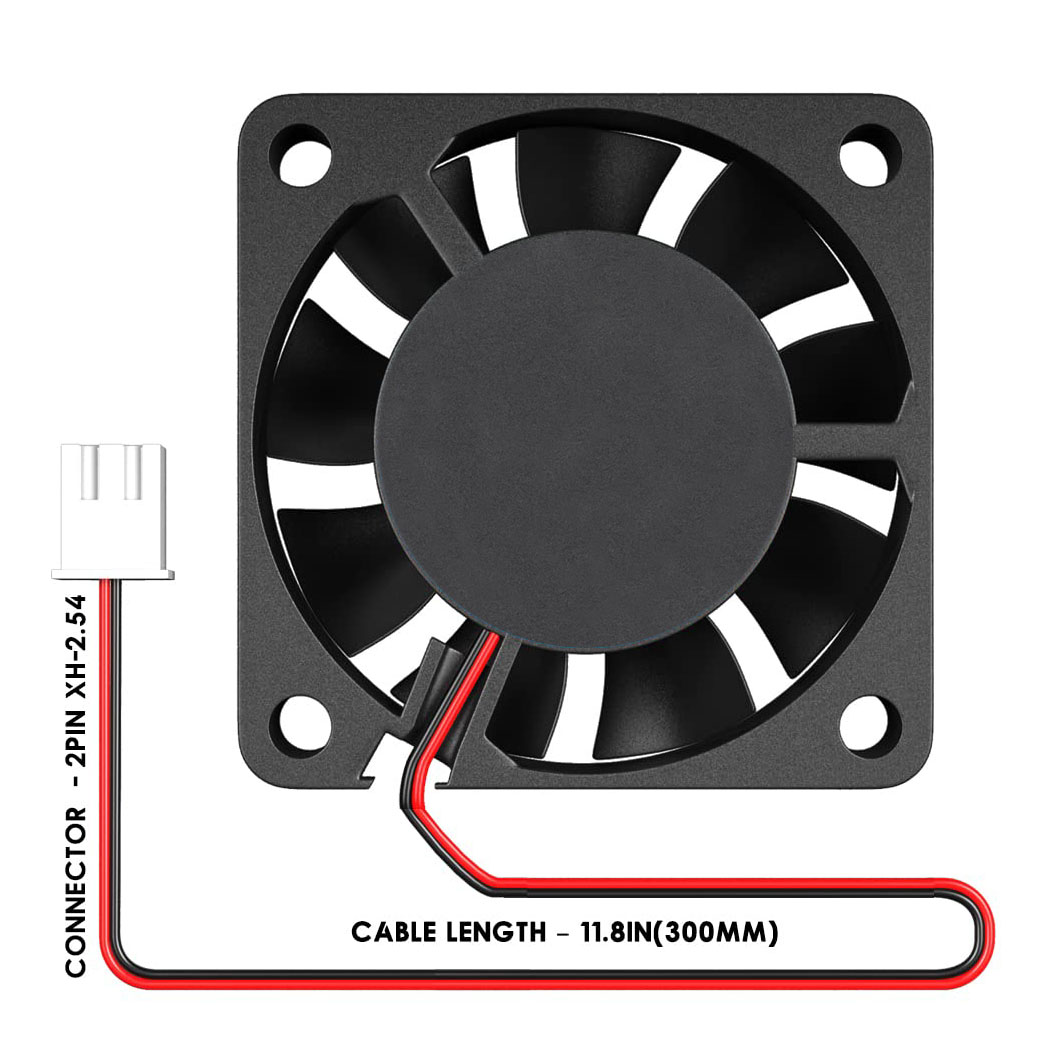 Cooling Fan 40Mm 3D - 40 มม.กรณีคอมพิวเตอร์Cooler DC 5V 12V 24V