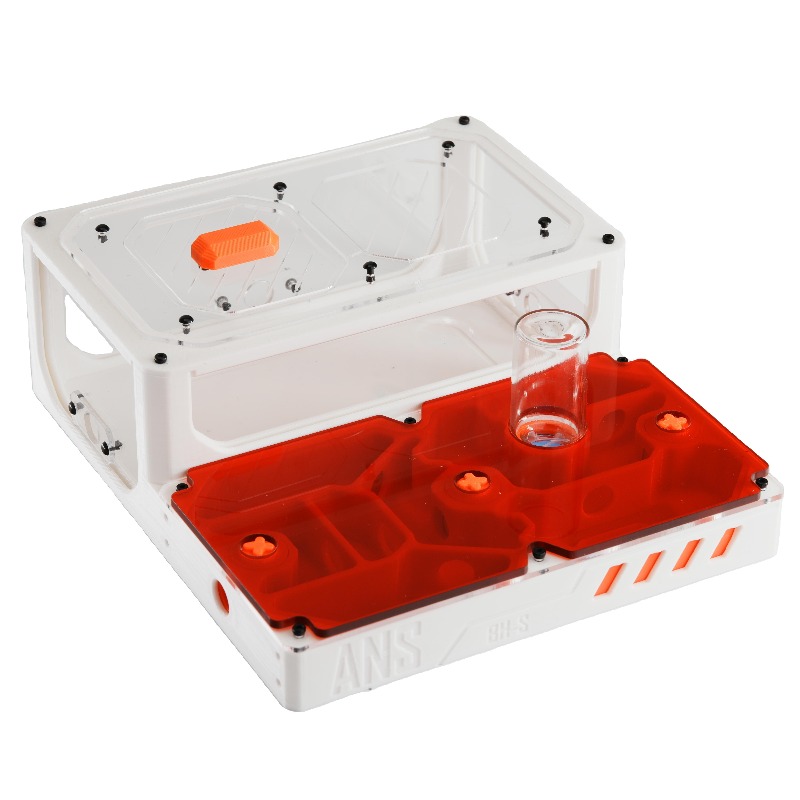 3D Printing Waste - รังมดพิมพ์ 3 มิติ ขยายได้ไม่จำกัด รังแบนอะคริลิก พร้อมที่ให้น้ำและพื้นที่กำจัดของเสีย