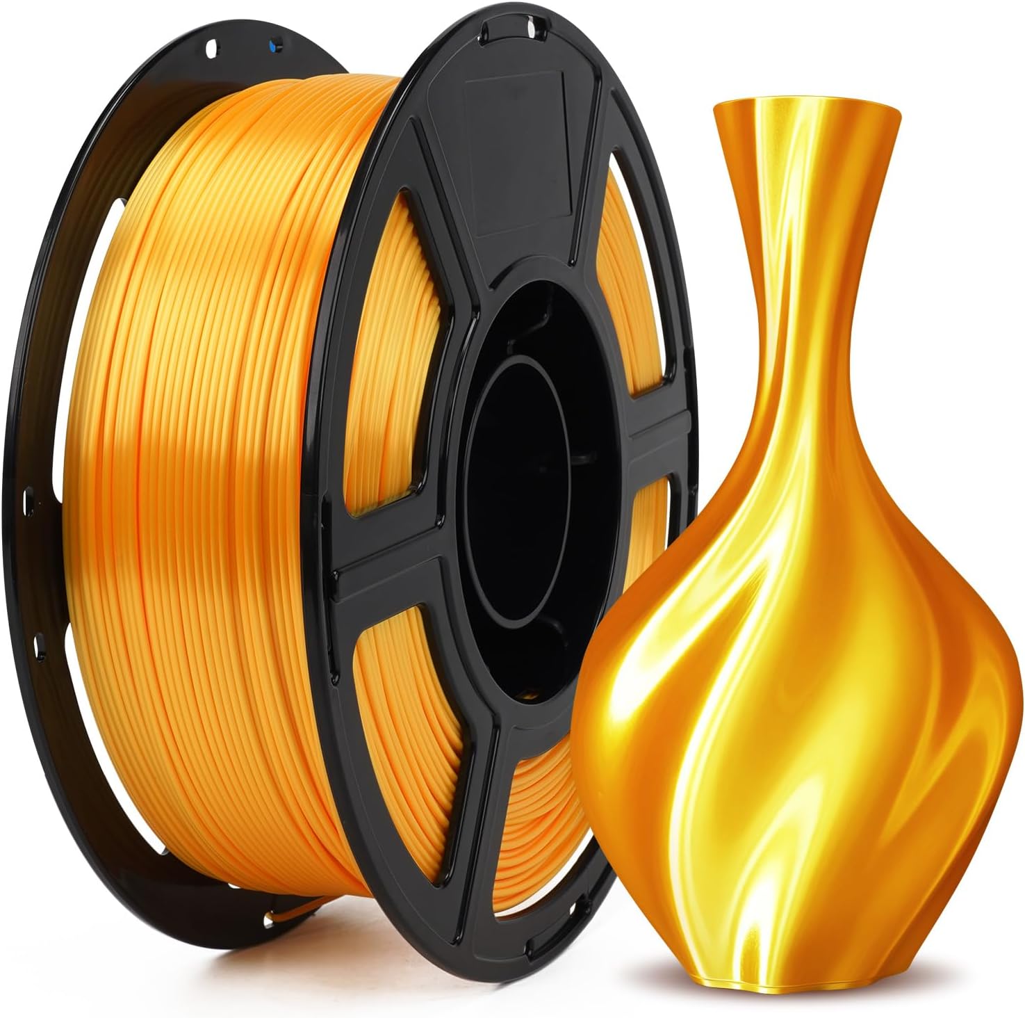 3D Printing Fdm - PLA Silk Gold 3D Print Filament
