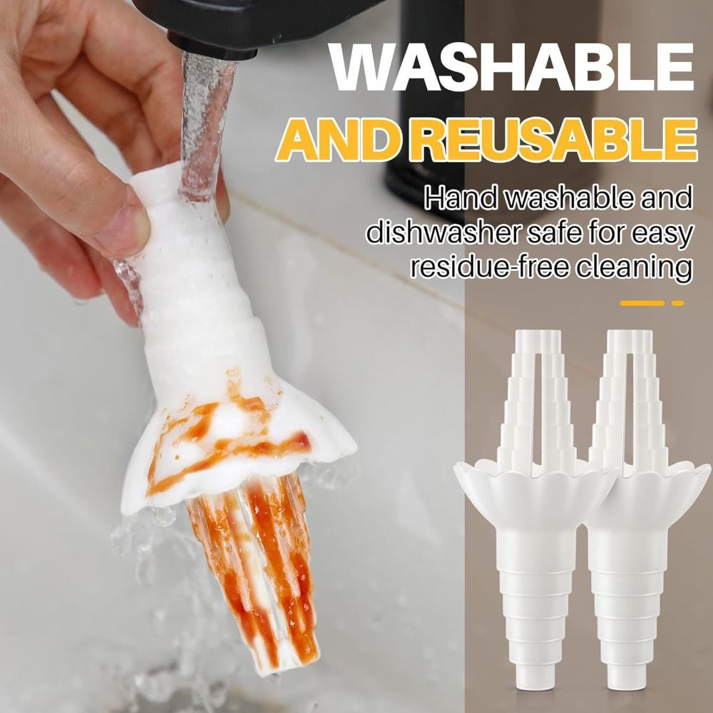 กรวยเทขวดแบบใช้ซ้ำได้ พร้อมอะแ - 3D Printing Waste บทวิจารณ์และราคา