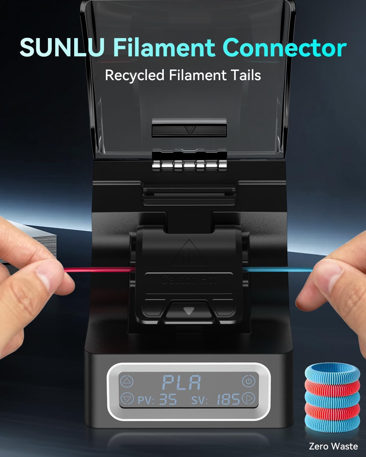 ตัวเชื่อมต่อเส้นพลาสติก SUNLU  - 3D Printing Waste บทวิจารณ์และราคา
