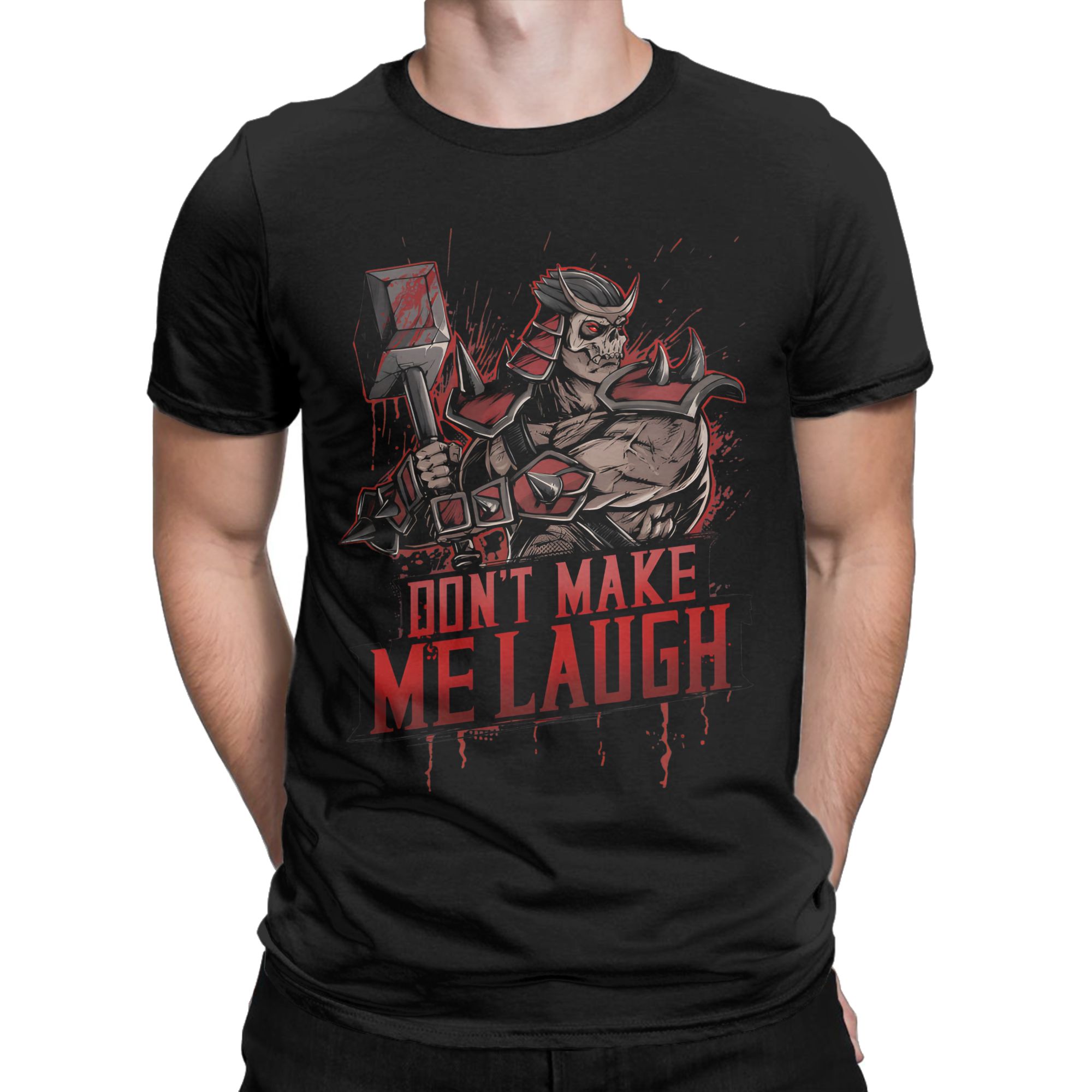 DON'T MAKE ME LAUGH เสื้อยืดผู - 3D Printing Maket บทวิจารณ์และราคา
