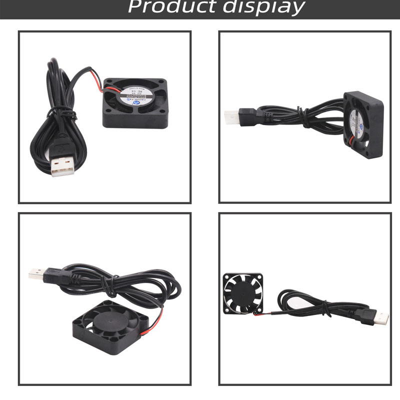 40 มม. 5V DC พัดลมไร้แปรงถ่าน  - Cooling Fan 40Mm 3D บทวิจารณ์และราคา