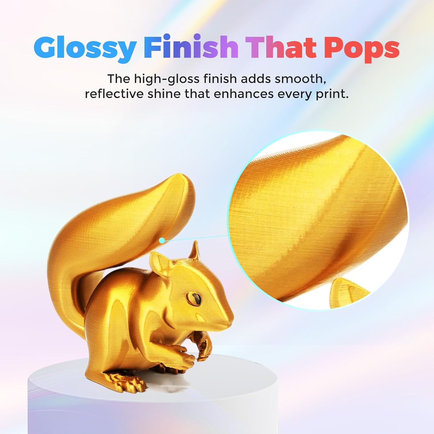 เส้นใยพิมพ์ 3 มิติ Silk PLA ขน - 3D Printing Fdm บทวิจารณ์และราคา