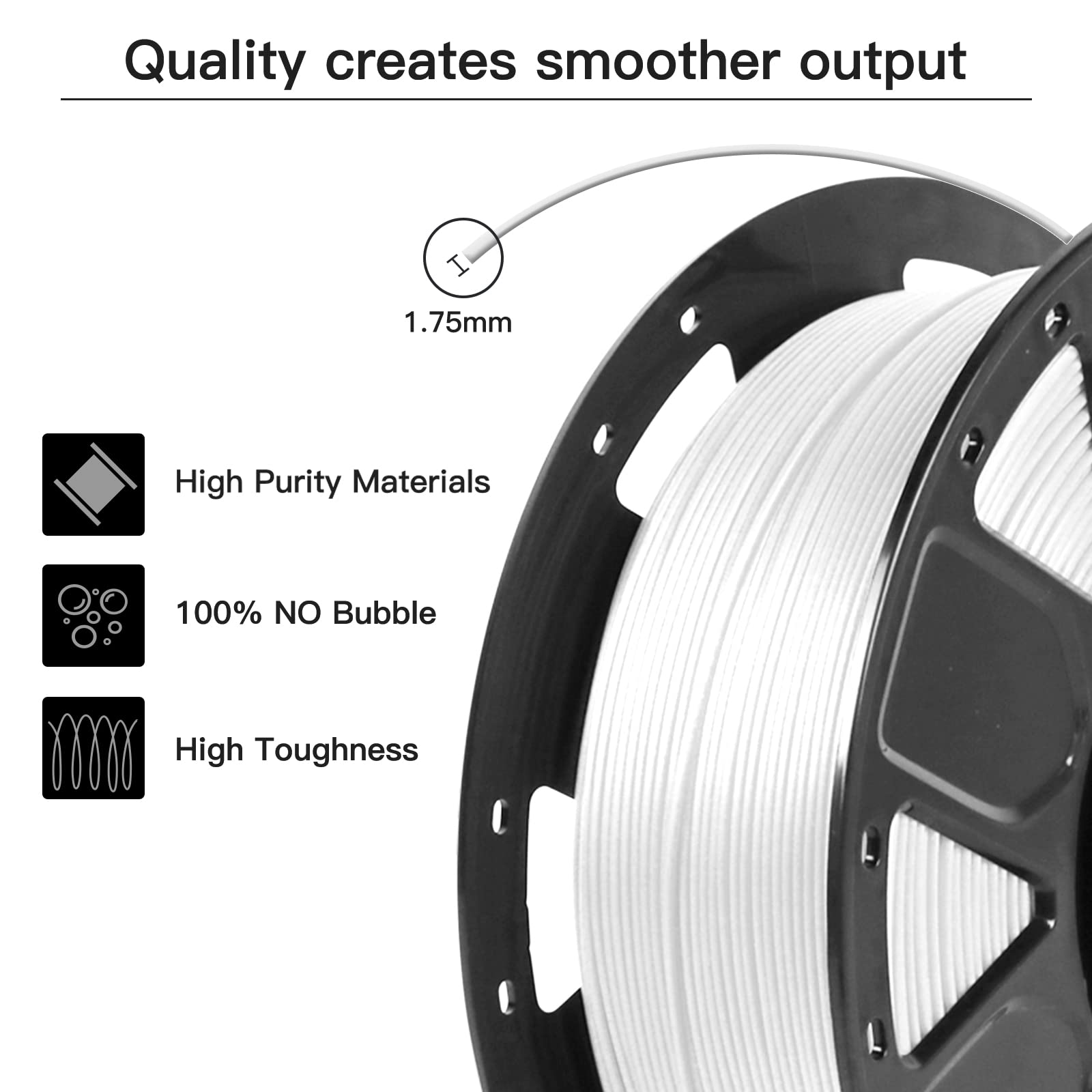 ไส้พลาสติก PLA Creality 3D ขนา - 3D Printing Fdm บทวิจารณ์และราคา