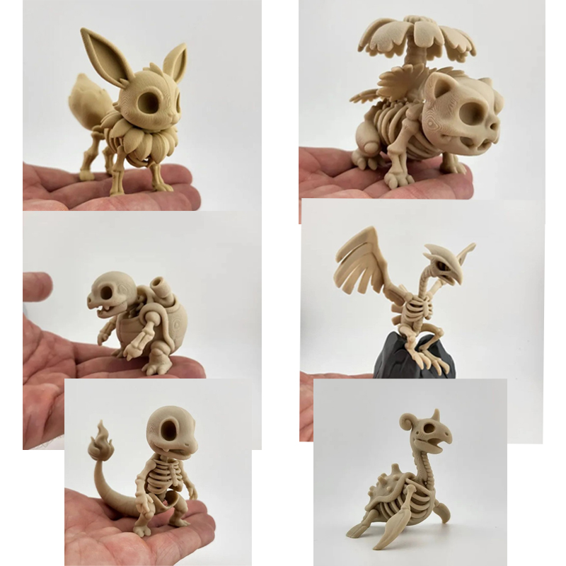 โมเดลกระดูกฟอสซิลโปเกมอน อีวุย - 3D Printing Material บทวิจารณ์และราคา