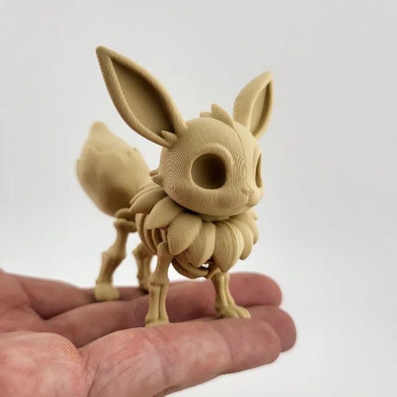 โมเดลกระดูกฟอสซิลโปเกมอน อีวุย - 3D Printing Material บทวิจารณ์และราคา