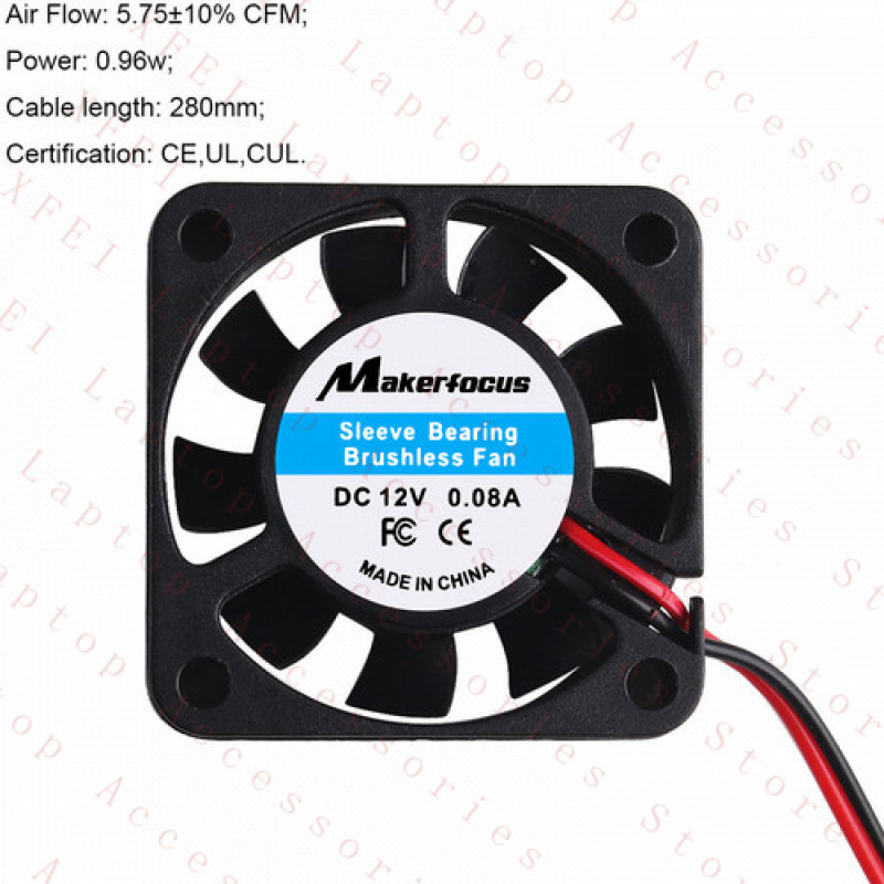 F 4X 12V แล็ปท็อป 3D เครื่องพิ - Cooling Fan 40Mm 3D บทวิจารณ์และราคา