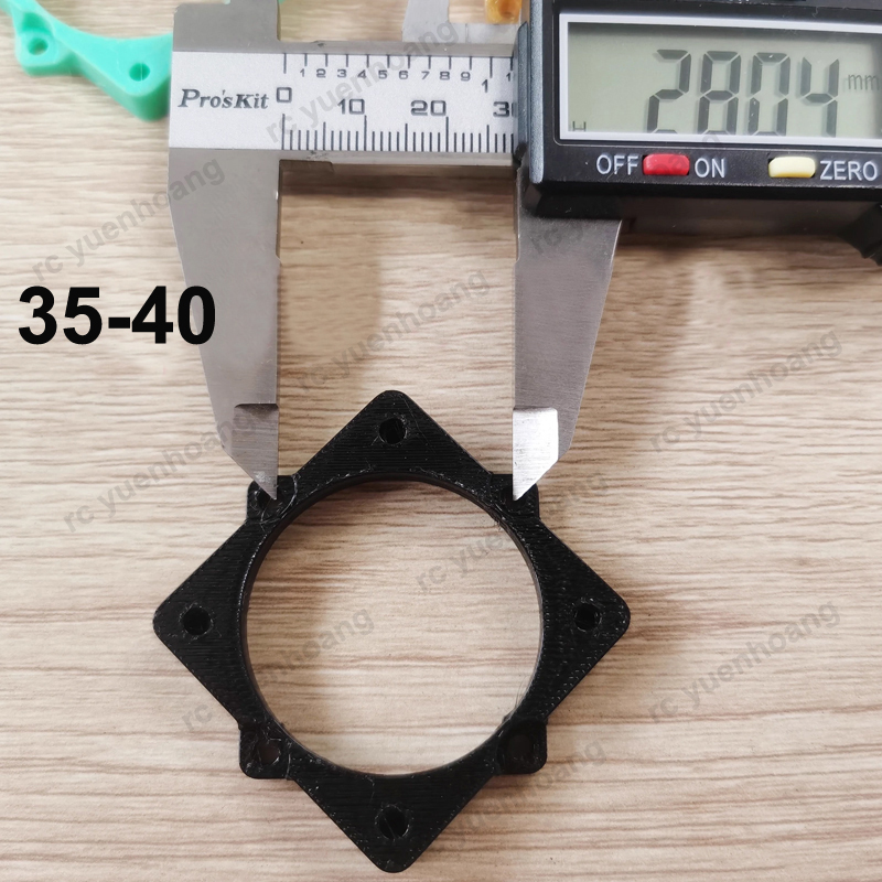 4PCS 3D พิมพ์ 4028 พัดลมระบายค - Cooling Fan 40Mm 3D บทวิจารณ์และราคา
