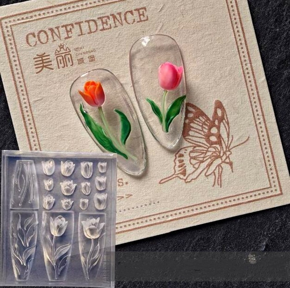 1 PC Magnolia ดอกไม้งู Rose ดอ - 3D Printing Template บทวิจารณ์และราคา