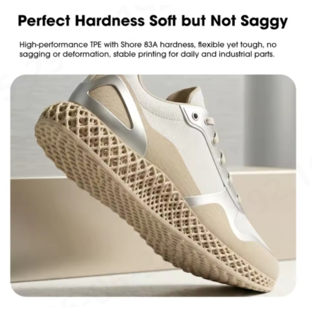 ESUN 83A เส้นใย TPE แบบยืดหยุ่ - 3D Printing Tpe บทวิจารณ์และราคา