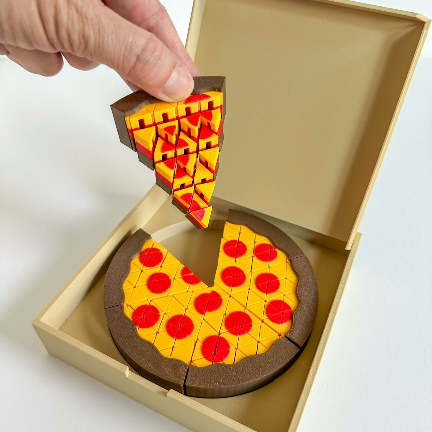 โมเดลพิซซ่าขนาดเล็กพิมพ์ 3 มิต - 3D Printing In Food บทวิจารณ์และราคา