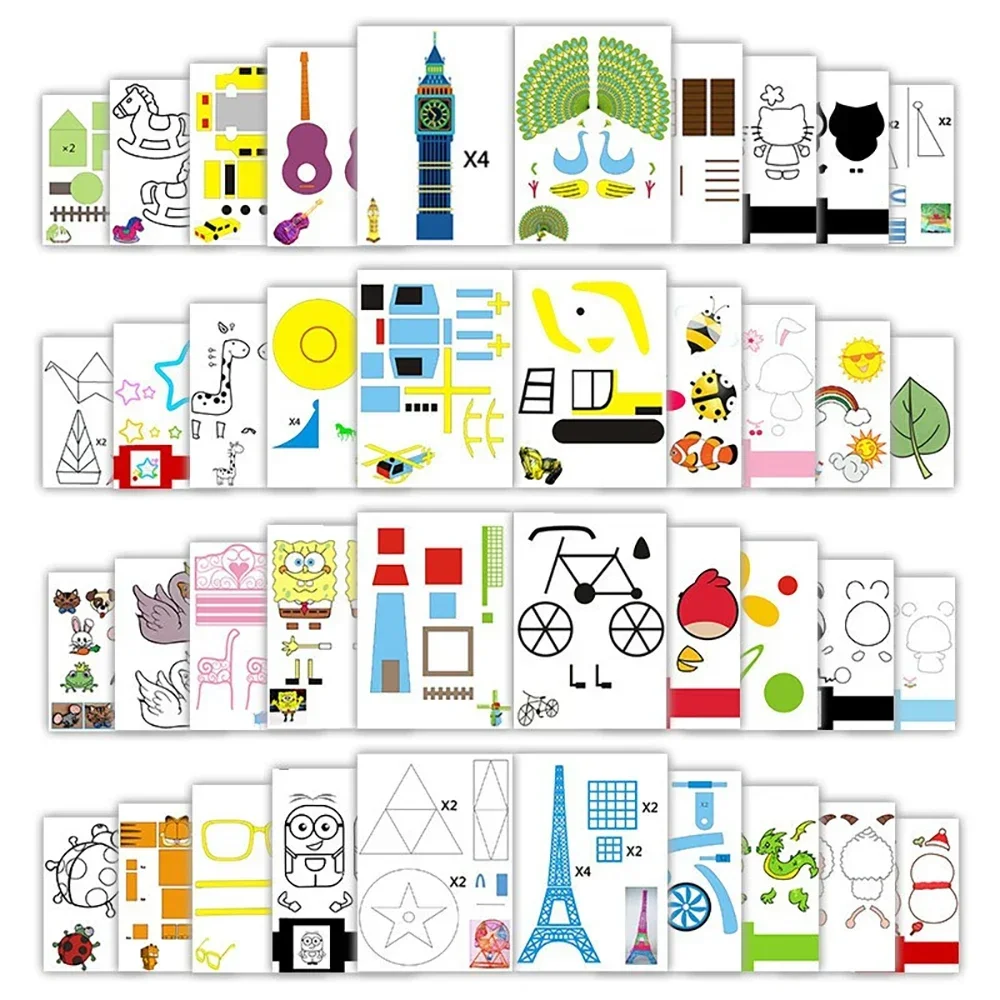 หนังสือวาดภาพด้วยปากกา 3 มิติ  - 3D Printing Template บทวิจารณ์และราคา