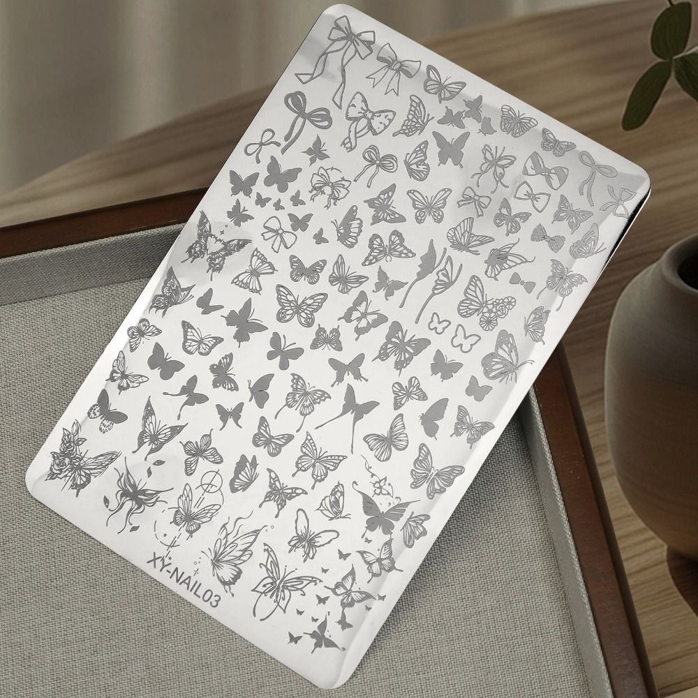แผ่นพิมพ์ลายเล็บสแตนเลสแบบใหม่ - 3D Printing Template บทวิจารณ์และราคา