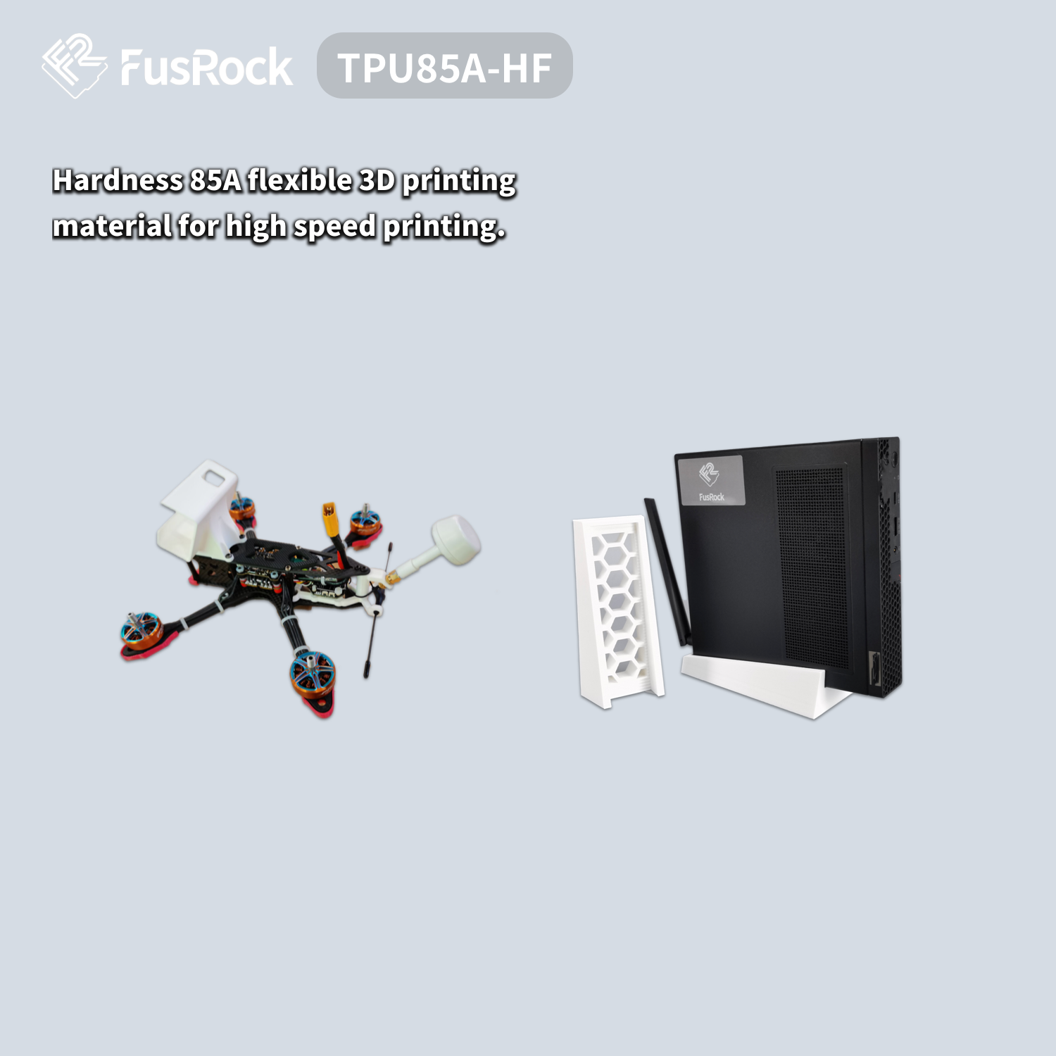เส้นใย85A ไหลสูง1.75มม. TPU ไส - 3D Printing Fdm บทวิจารณ์และราคา