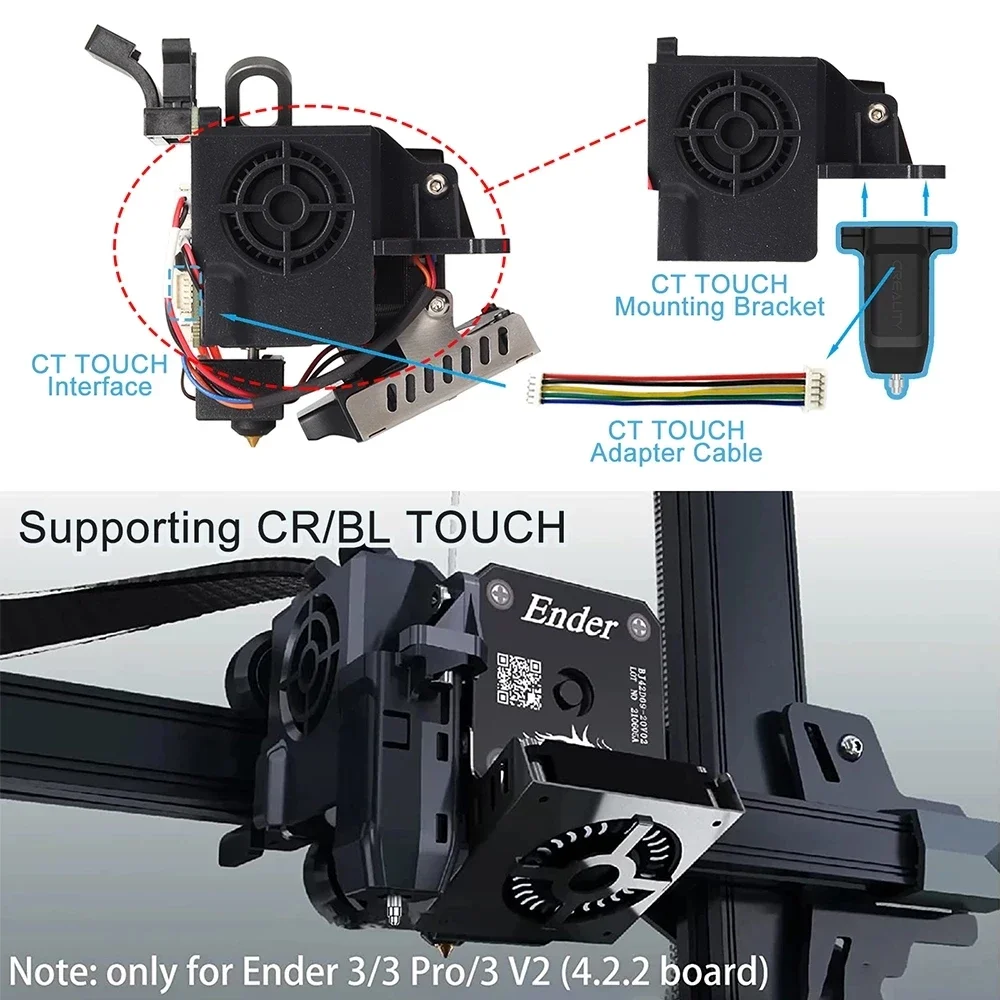 Creality อัพเกรด CR Touch Cabl - Probe Bltouch Leveling บทวิจารณ์และราคา