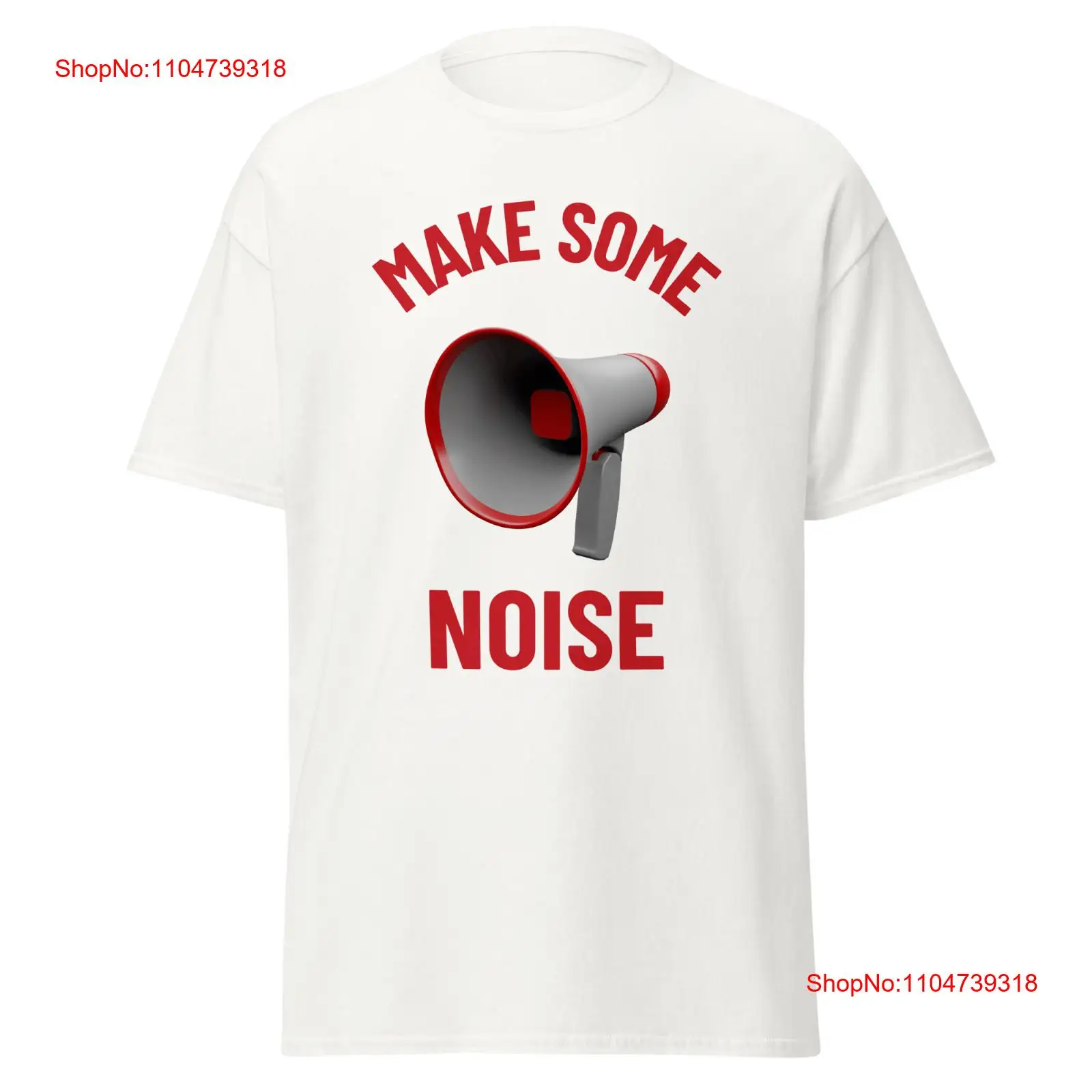 Make Some Noise Mens Classic T - 3D Printing Maket บทวิจารณ์และราคา