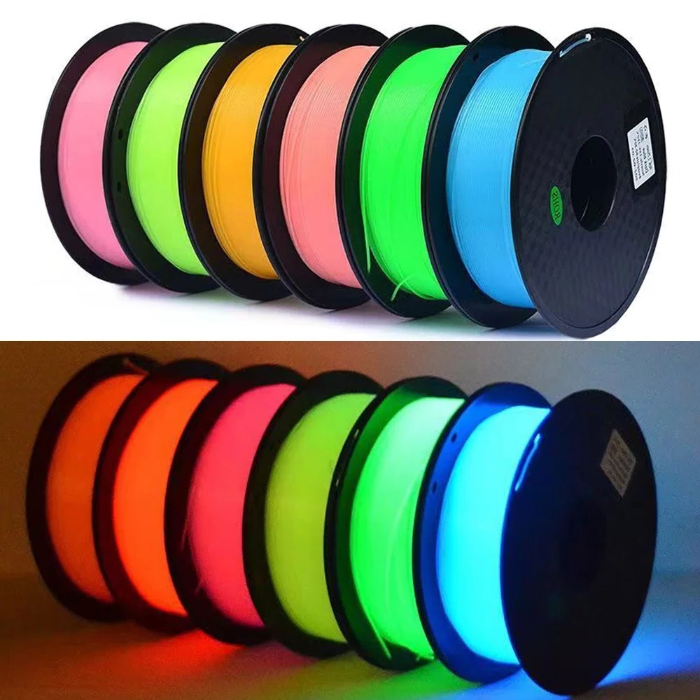 GLOW In The Dark Filament PLA  - 3D Printing Fdm บทวิจารณ์และราคา