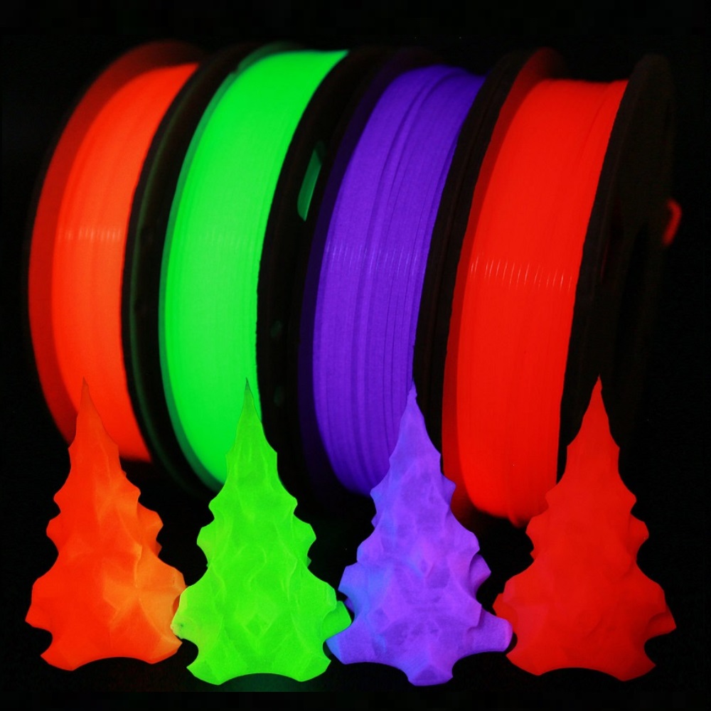 GLOW In The Dark Filament PLA  - 3D Printing Fdm บทวิจารณ์และราคา