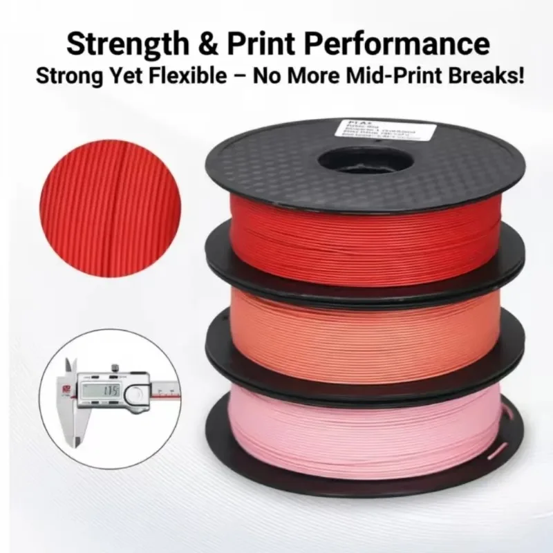 ไส้พิมพ์ 3D สีแดงเทาแบบด้าน ขน - 3D Printing Fdm บทวิจารณ์และราคา