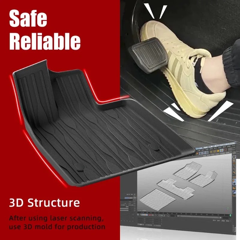 สินค้ามาใหม่ แผ่นรองท้ายรถกันน - 3D Printing Tpe บทวิจารณ์และราคา