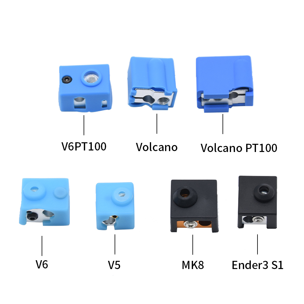 ถุงซิลิโคนหุ้มหัวฉีด 3/5/10 ชิ - Silicone Sock Hotend บทวิจารณ์และราคา