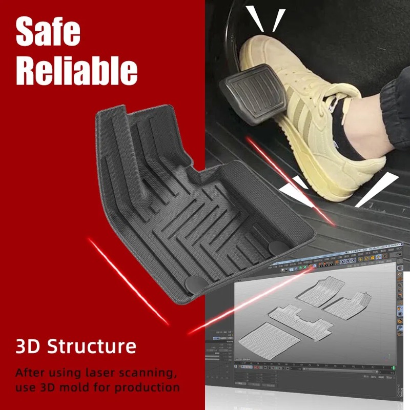 สินค้าใหม่ แผ่นรองเบาะหลังรถยน - 3D Printing Tpe บทวิจารณ์และราคา