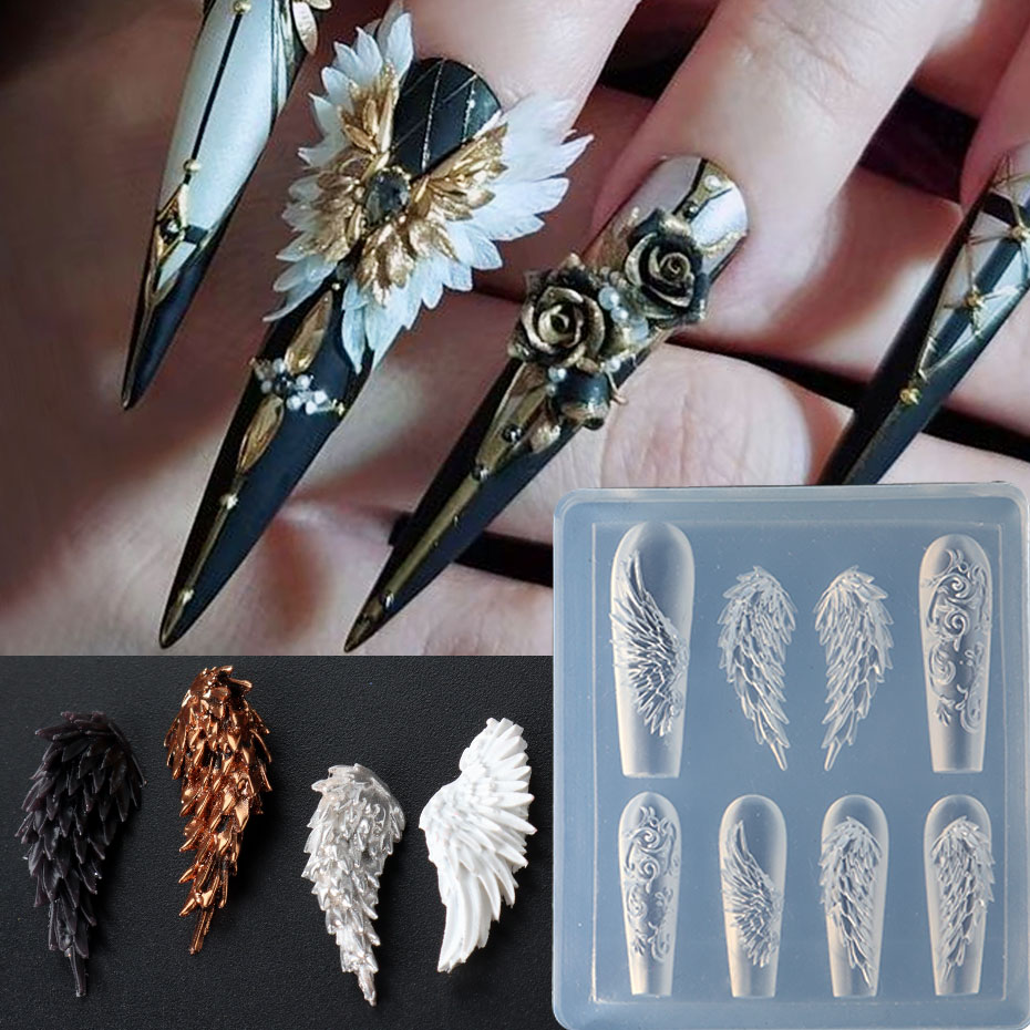 1pcs 3D Charming Feather ปีกซิ - 3D Printing Template บทวิจารณ์และราคา