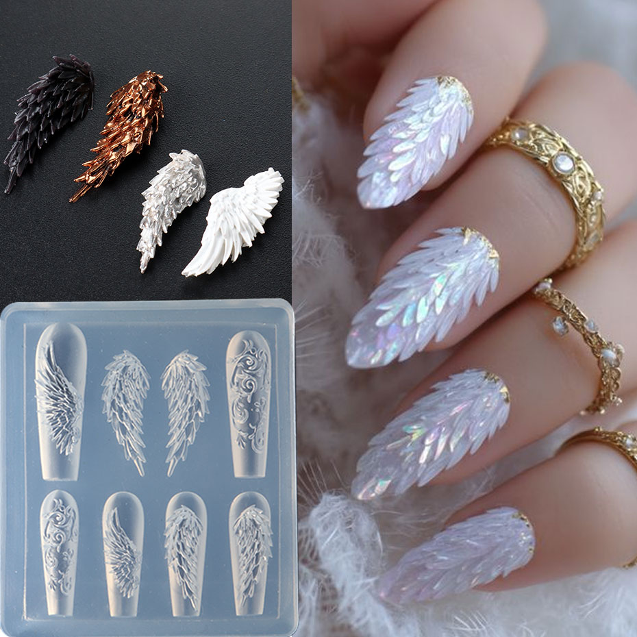 1pcs 3D Charming Feather ปีกซิ - 3D Printing Template บทวิจารณ์และราคา