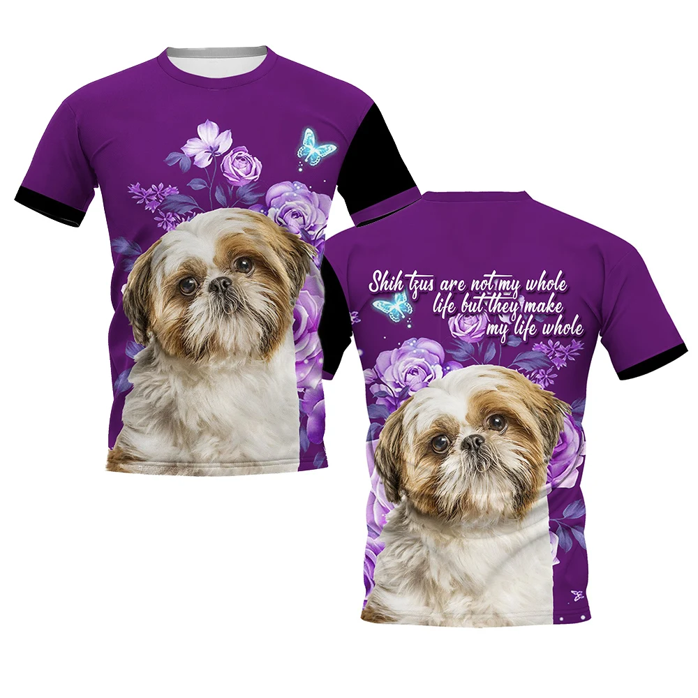 HX Shih Tzu เสื้อยืดสุนัข Make - 3D Printing Maket บทวิจารณ์และราคา