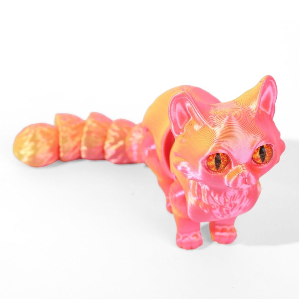 โมเดลแมวพิมพ์ 3 มิติ ตาโต วัสด - 3D Printing Material บทวิจารณ์และราคา