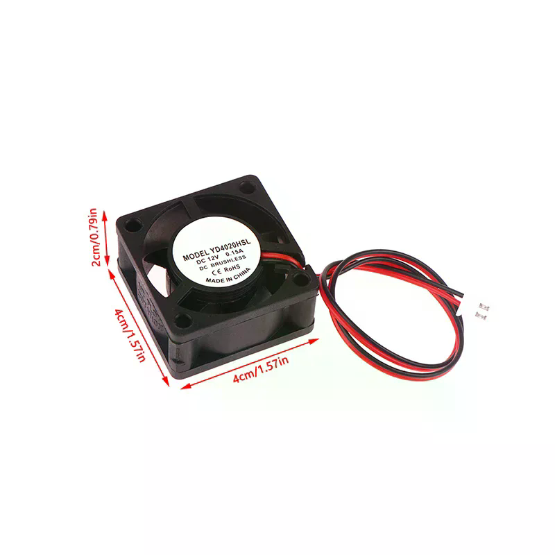 DC 5V/12V/24V คอมพิวเตอร์ซีพีย - Cooling Fan 40Mm 3D บทวิจารณ์และราคา
