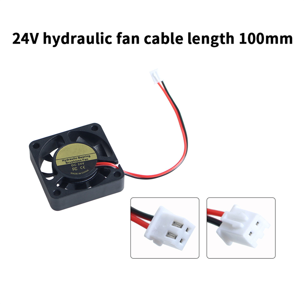 พัดลมทำความเย็นพัดลมไฮดรอลิกระ - Cooling Fan 40Mm 3D บทวิจารณ์และราคา
